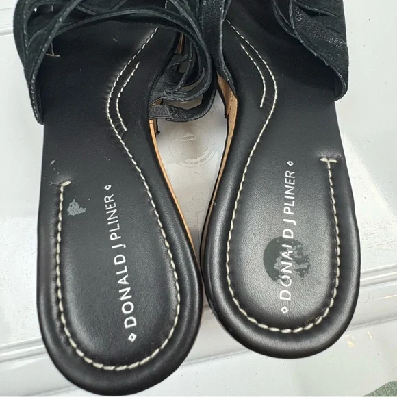 Donald J. Pliner Women's Sheena 2 Cork Platform Wedge Sandals 7.5 - Picture 11 of 11